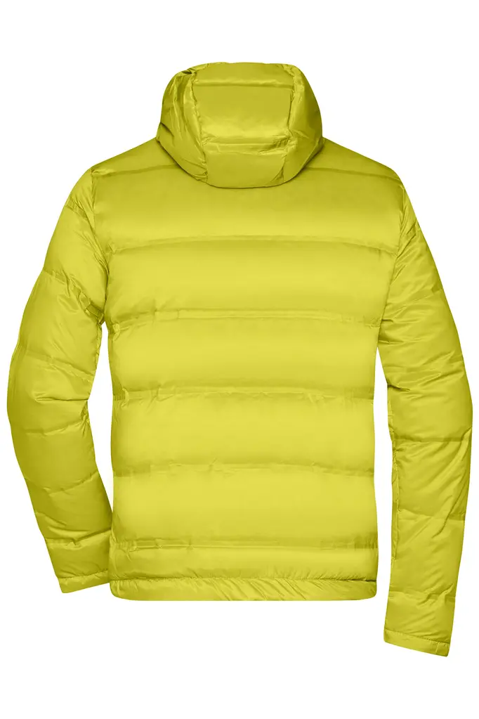 Muška pernata jakna JN1152 yellow/silver S-3