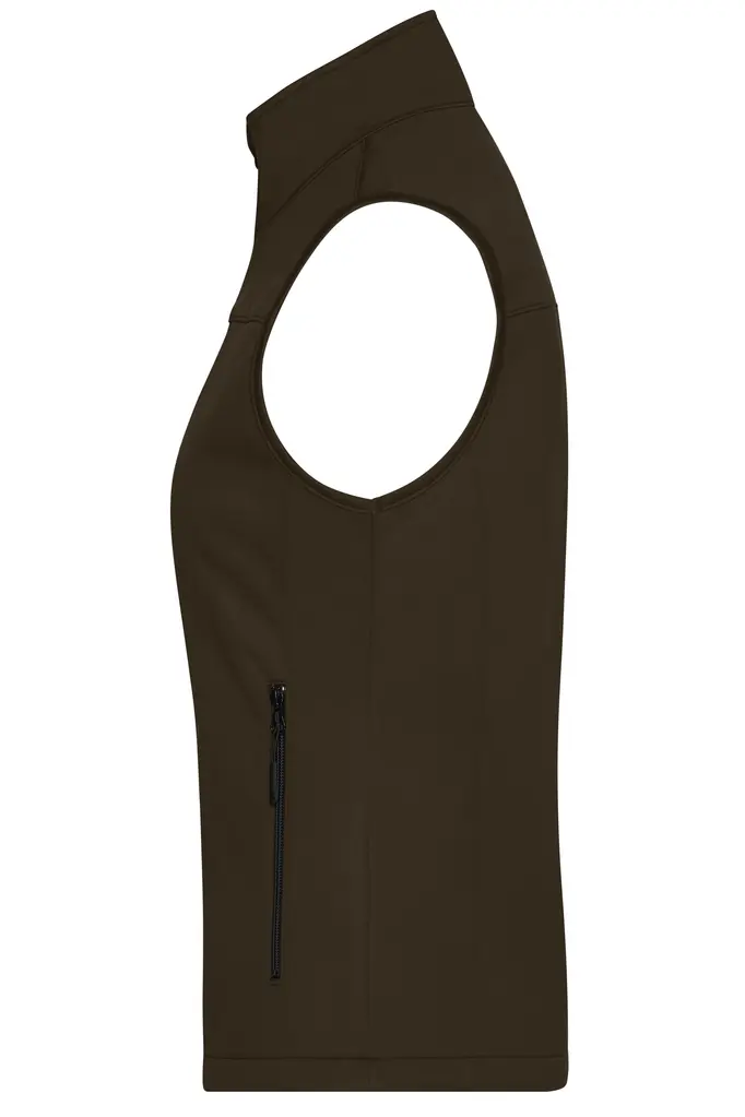 Ženski softshell prsluk JN1169 brown XS-1