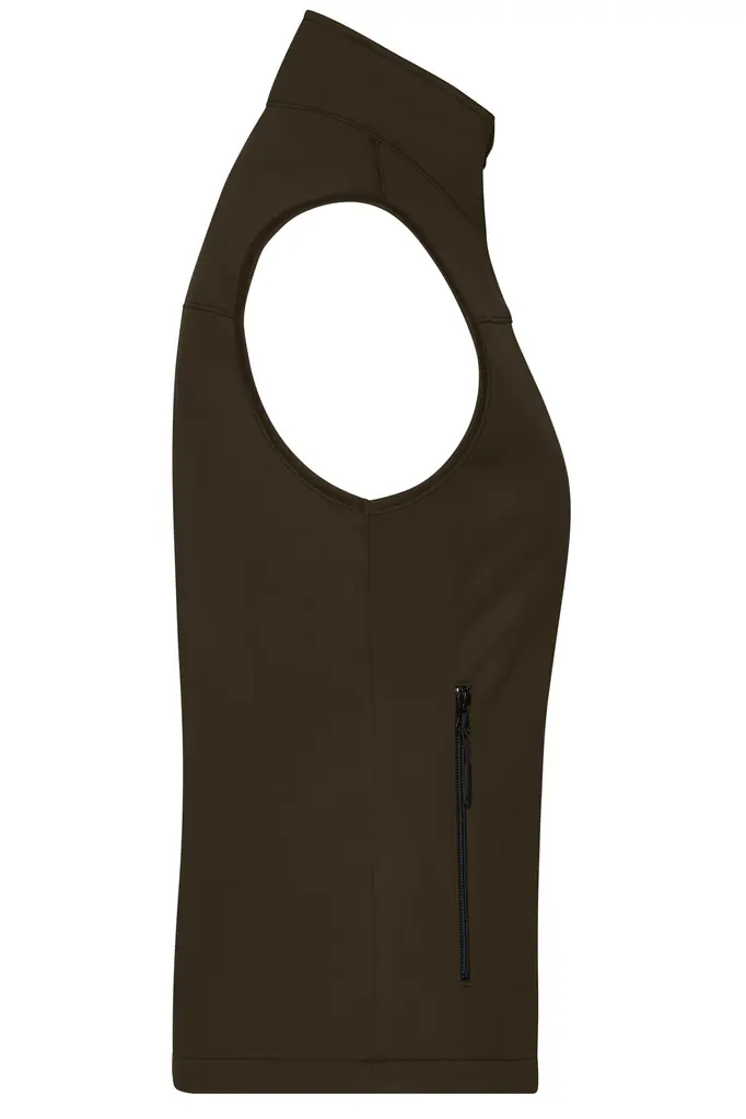 Ženski softshell prsluk JN1169 brown XS-2