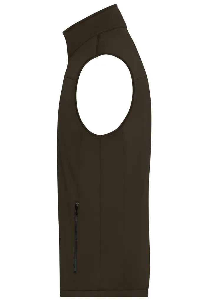 Muški softshell prsluk JN1170 brown S-1