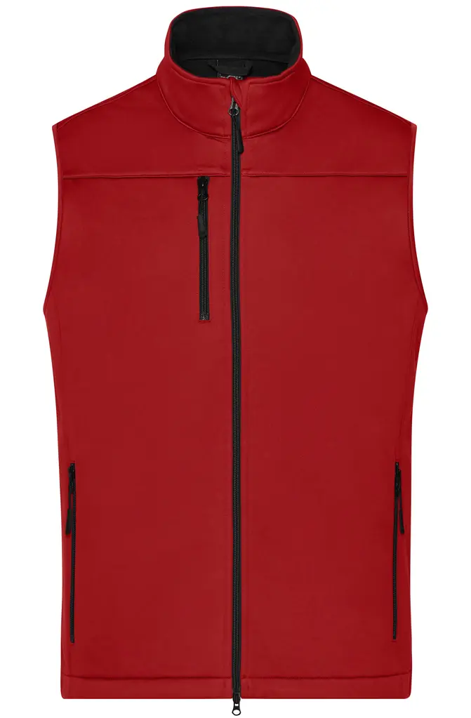 Muški softshell prsluk JN1170 red S-0