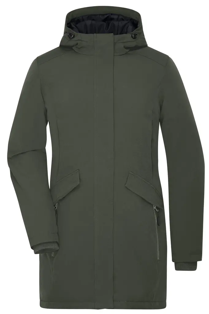 Ženska parka JN1175 olive-green XS-0