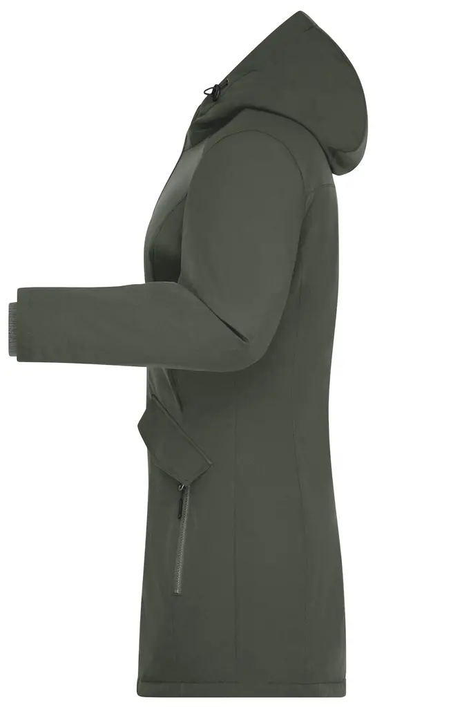 Ženska parka JN1175 olive-green XS-1