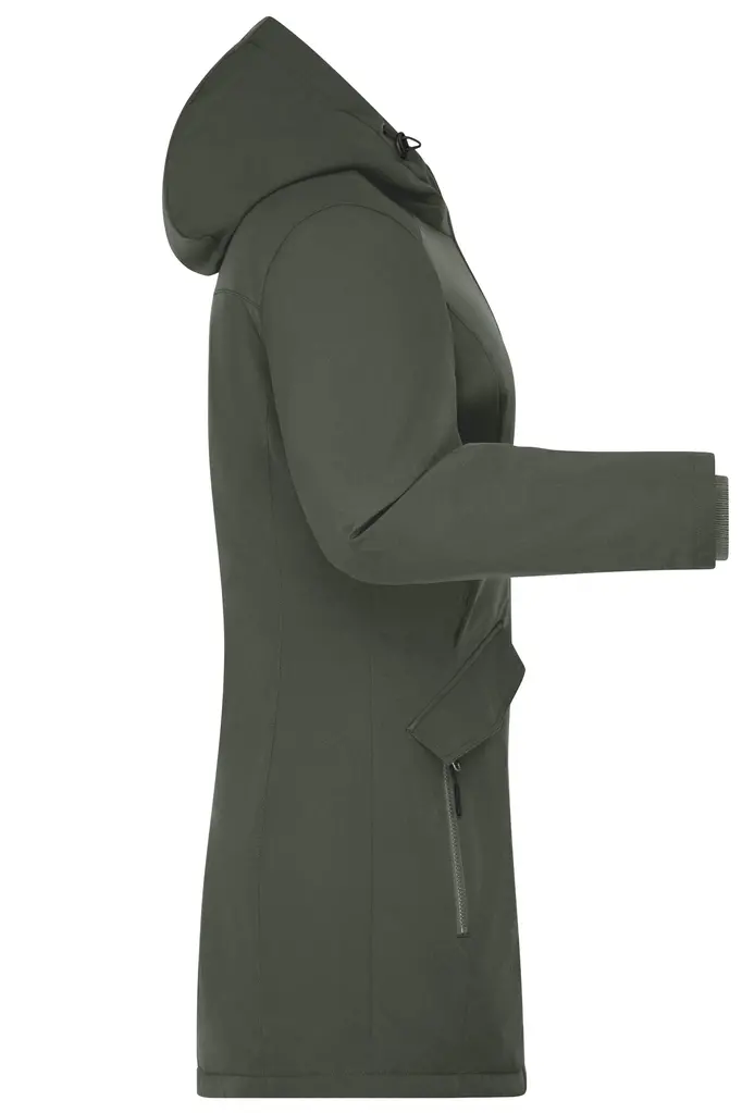 Ženska parka JN1175 olive-green XS-2