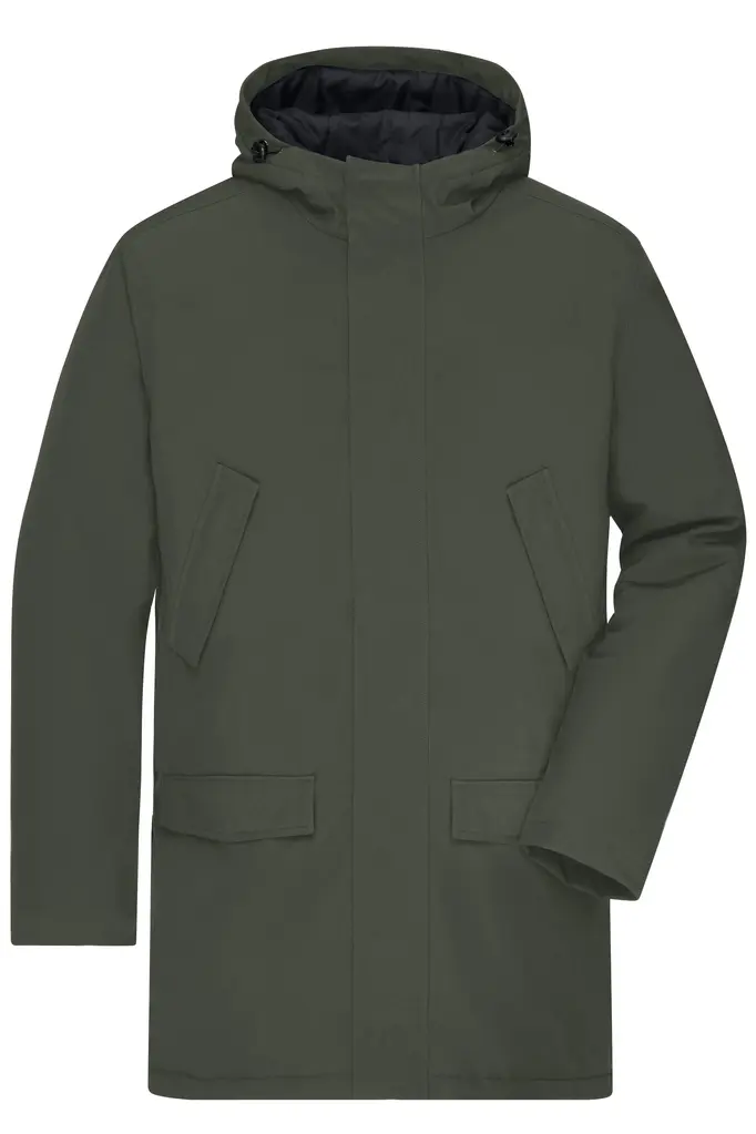 Muška parka JN1176 olive-green S-0