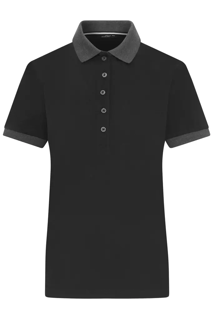 Ženska polo majica JN1303 black/anthracite-melange XS-0