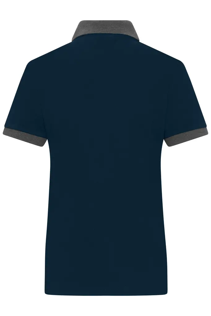 Ženska polo majica JN1303 navy/anthracite-melange XS-3