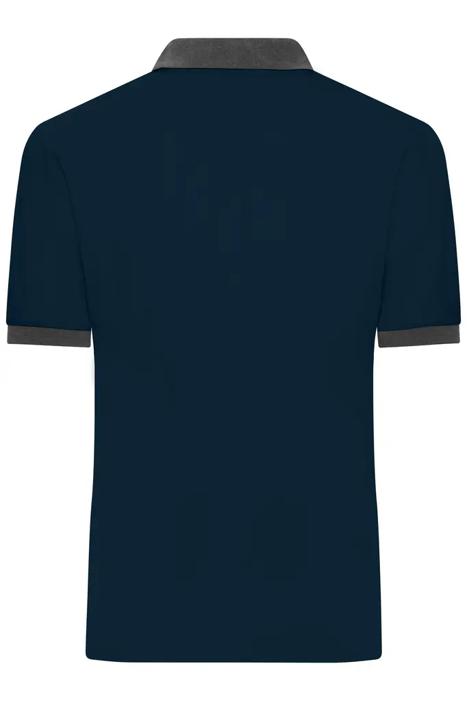 Polo majica JN1304 navy/anthracite-melange S-3