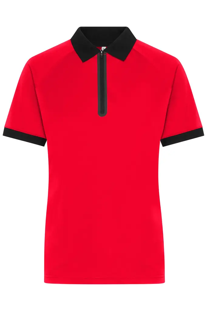 Ženska polo majica JN1307 light-red/black XS-0