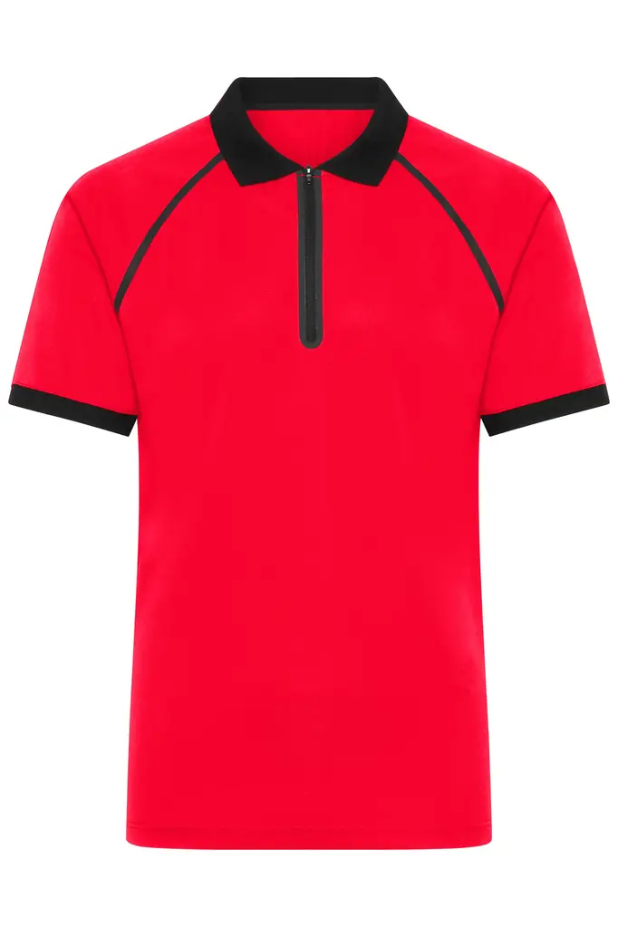 Polo majica JN1308 light-red/black S-0