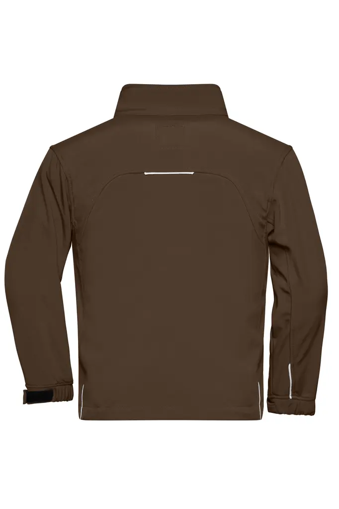 Dječja softshell jakna JN135K brown M-3