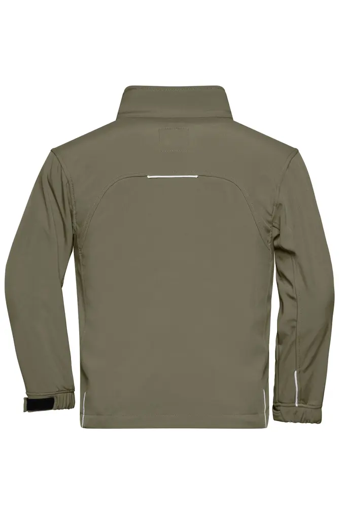 Dječja softshell jakna JN135K olive M-3