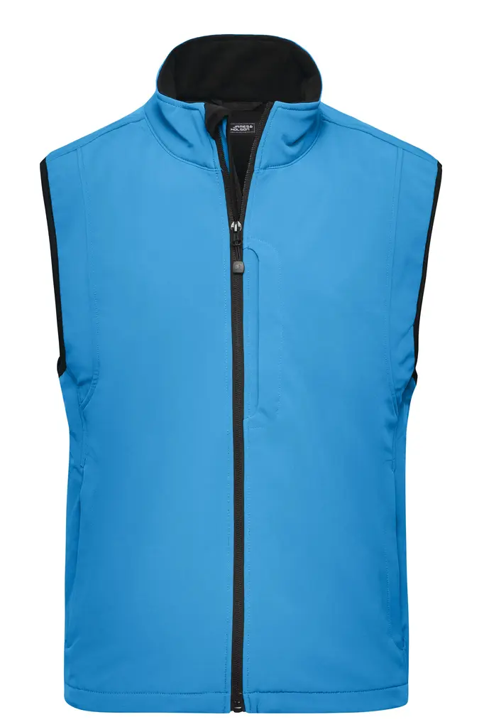 Muški softshell prsluk JN136 aqua S-0