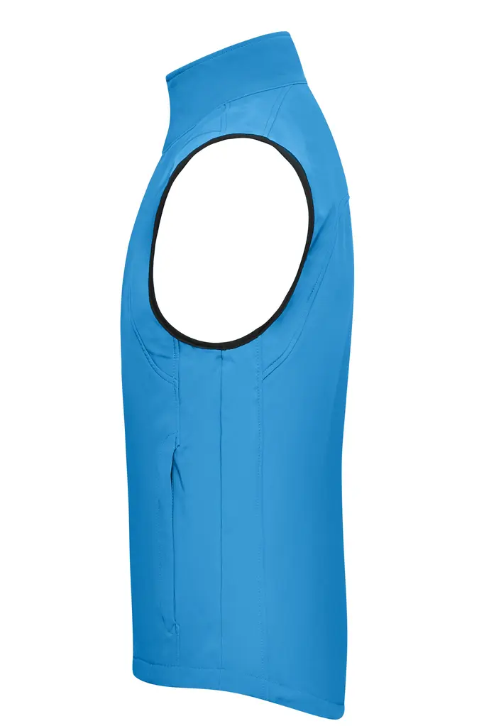 Muški softshell prsluk JN136 aqua S-1