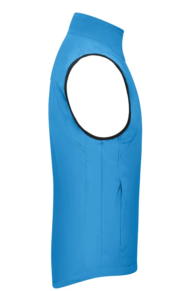 Muški softshell prsluk JN136 aqua S-2