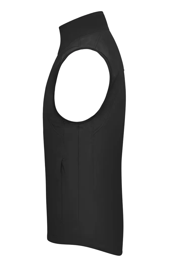 Muški softshell prsluk JN136 black S-1