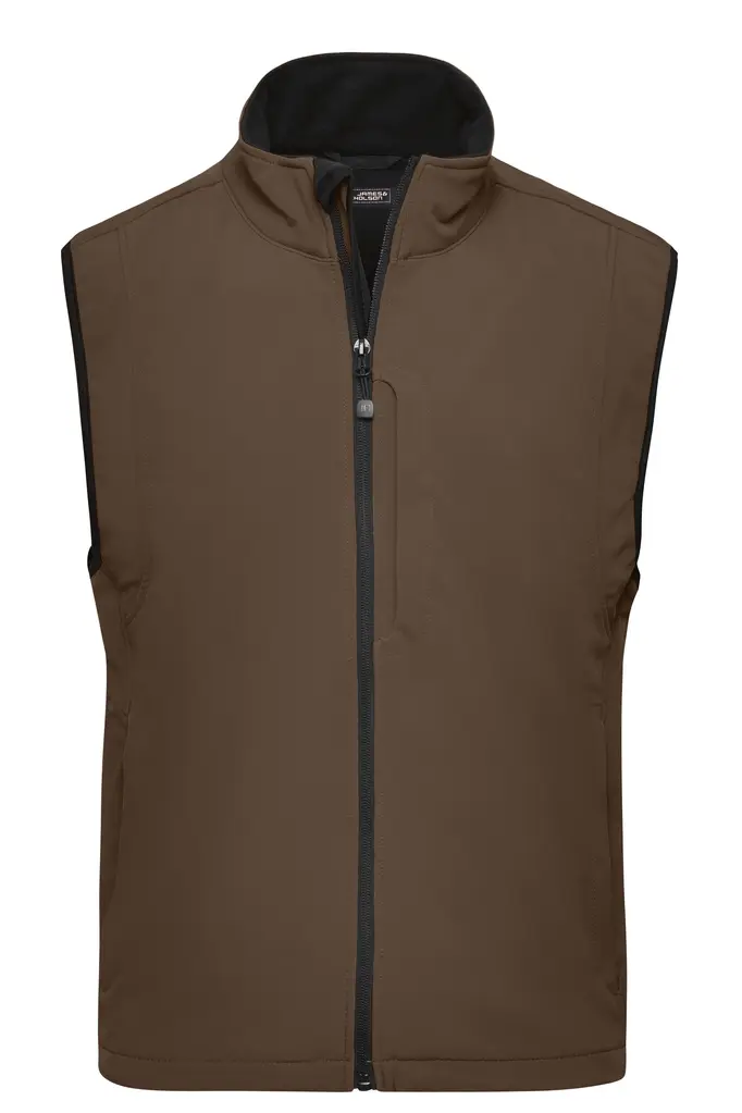 Muški softshell prsluk JN136 brown S-0