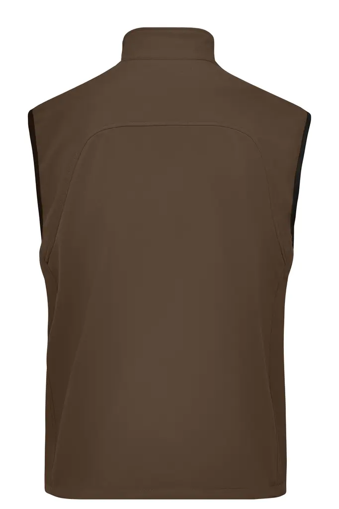 Muški softshell prsluk JN136 brown S-3