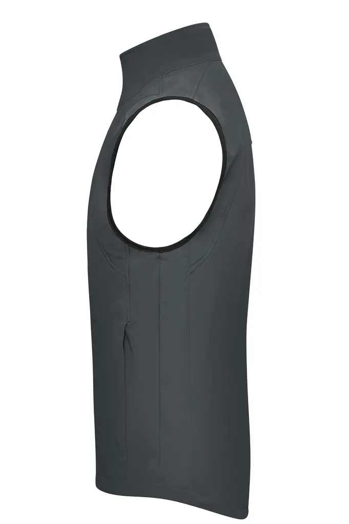 Muški softshell prsluk JN136 carbon S-1