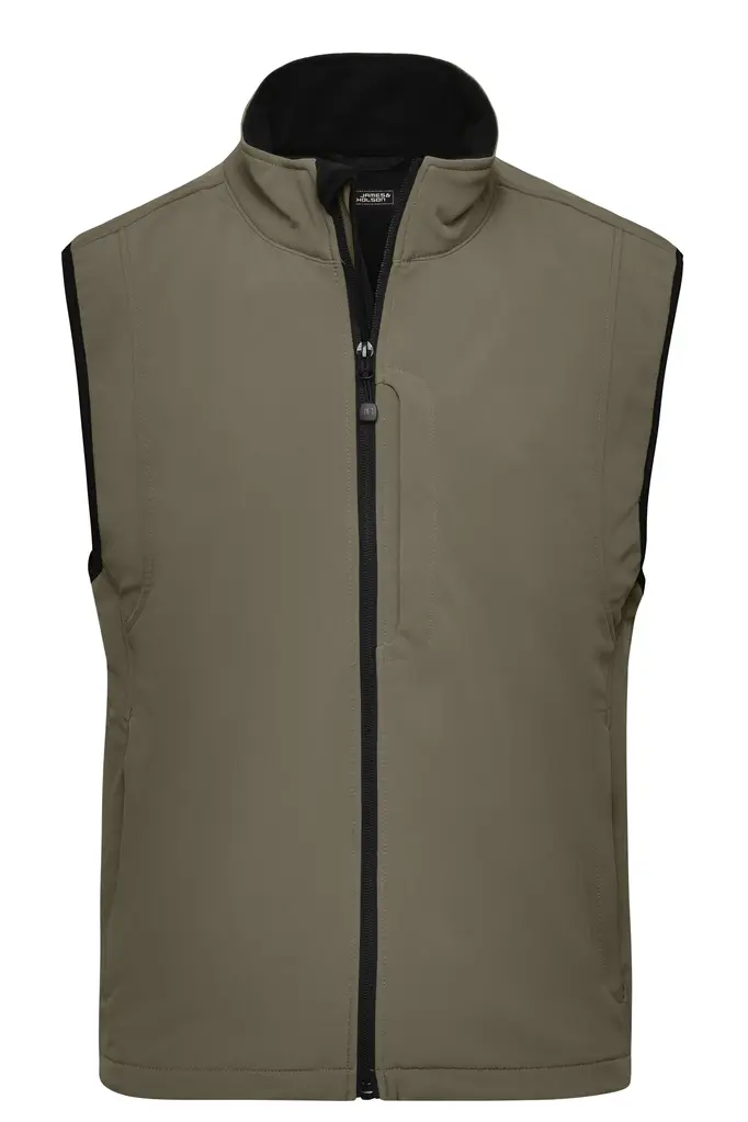 Muški softshell prsluk JN136 olive S-0