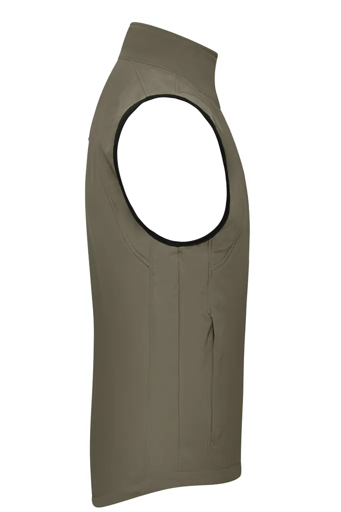 Muški softshell prsluk JN136 olive S-2