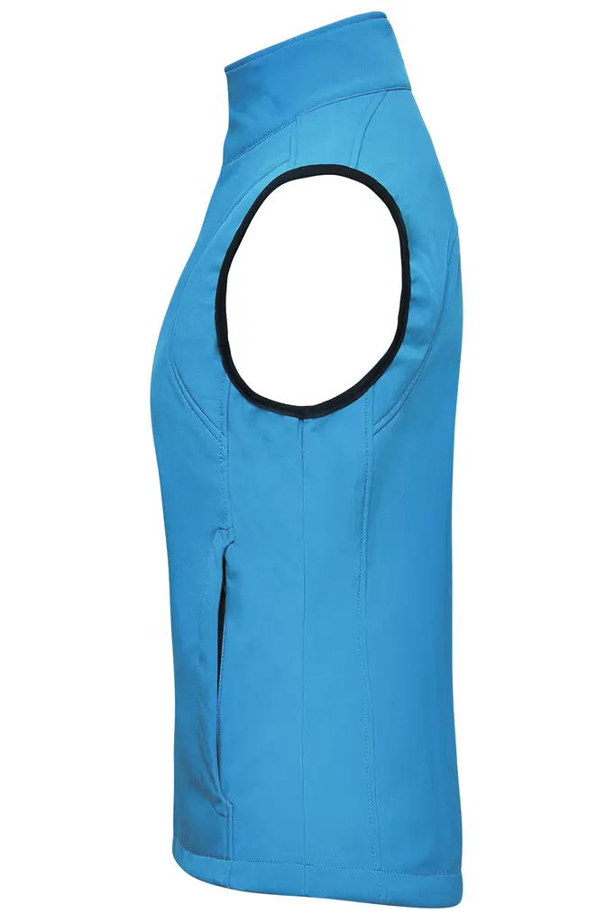 Ženski softshell prsluk JN138 aqua S-1