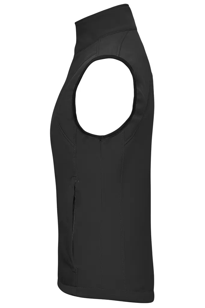 Ženski softshell prsluk JN138 black S-1