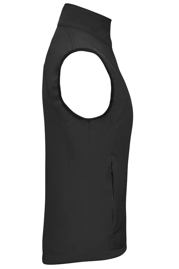 Ženski softshell prsluk JN138 black S-2