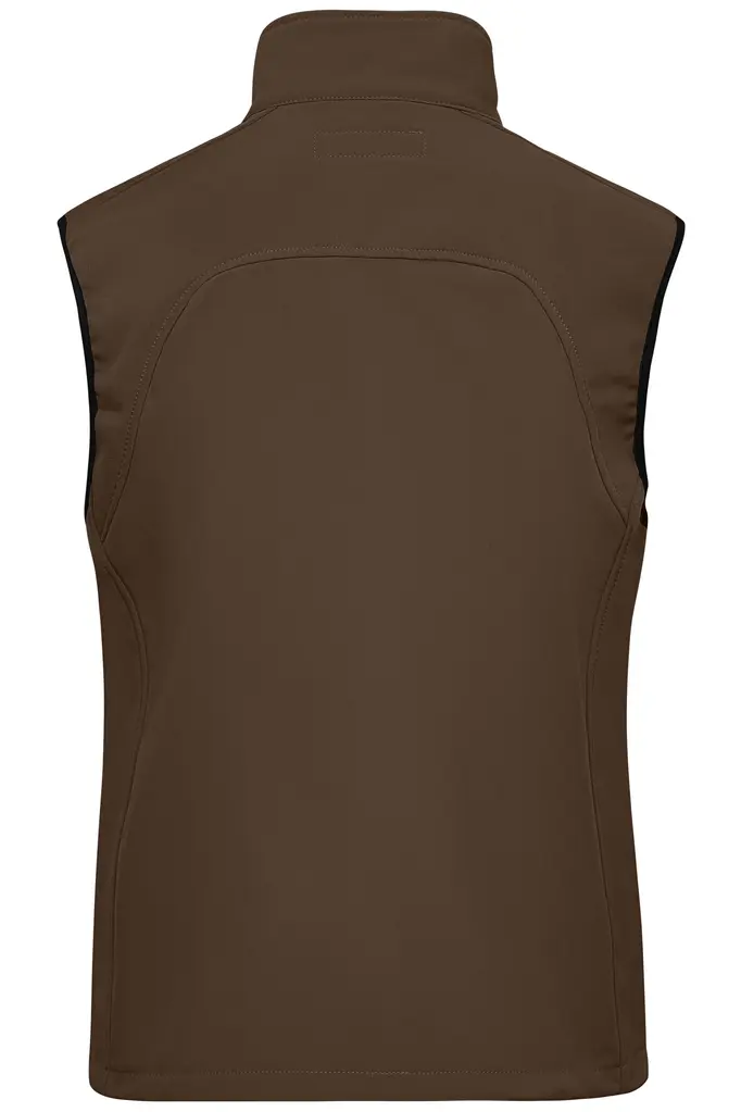 Ženski softshell prsluk JN138 brown S-3