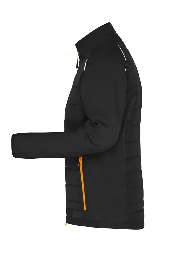 Ženska jakna JN1819 black/neon-orange XS-1