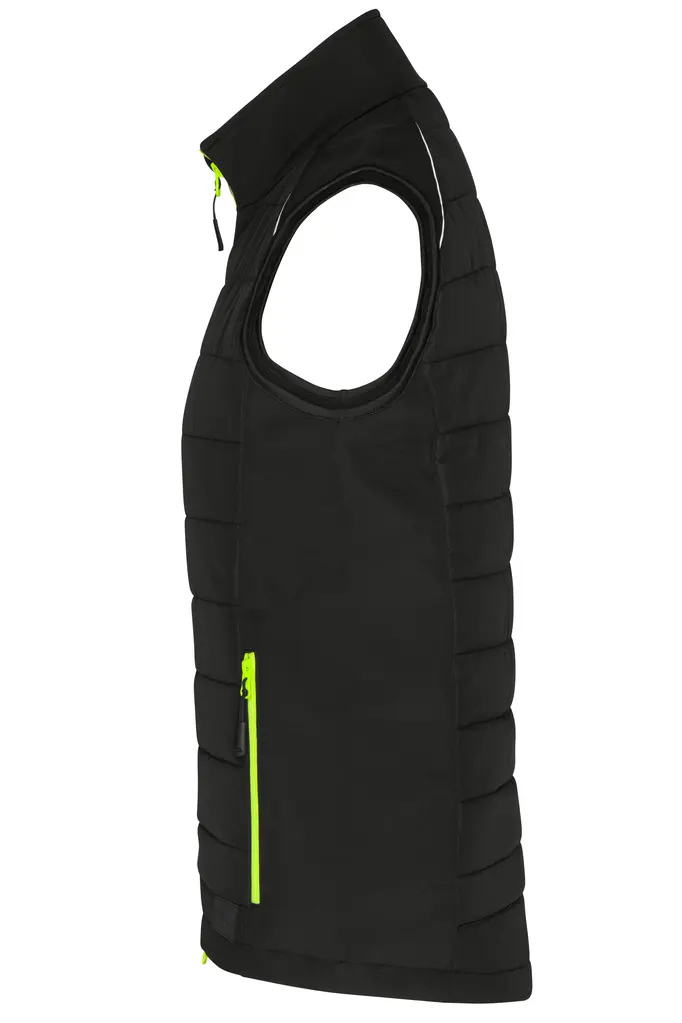 Ženski prsluk JN1821 black/neon-yellow XS-1