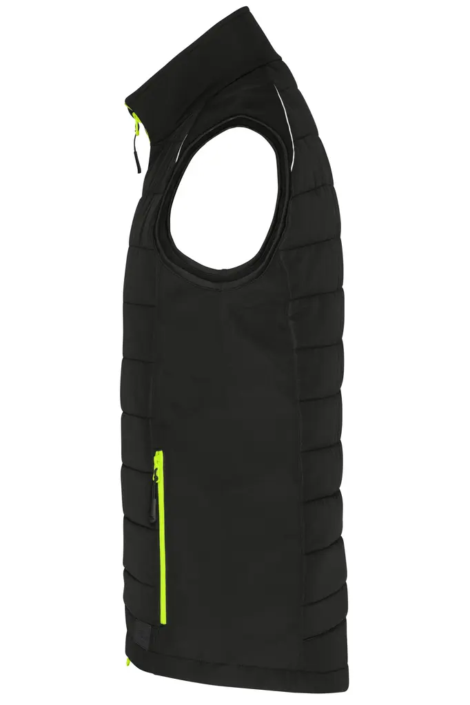 Muški prsluk JN1822 black/neon-yellow XS-1