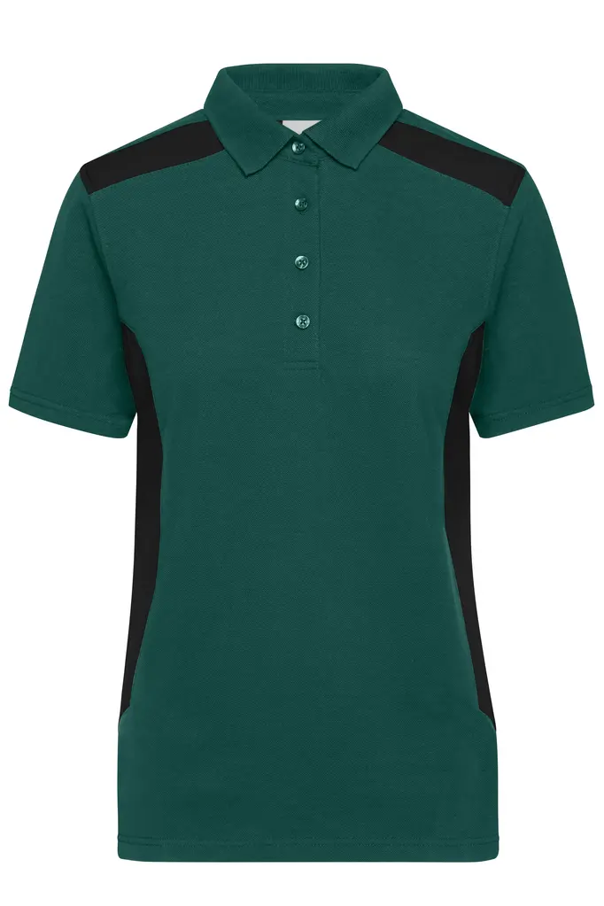 Ženska polo majica JN1825 dark-green/black XS-0