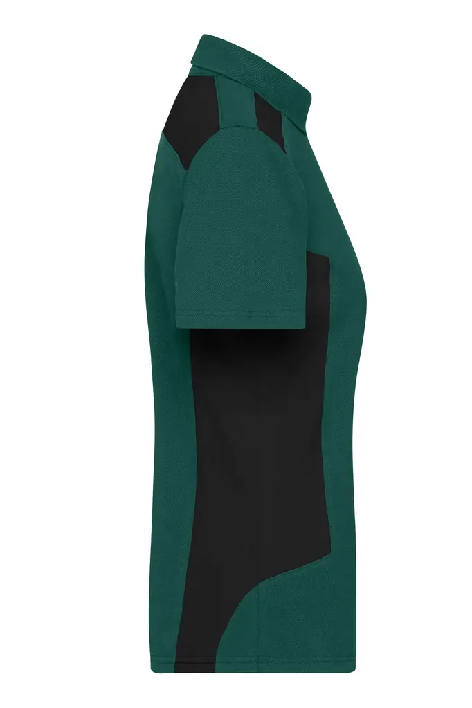 Ženska polo majica JN1825 dark-green/black XS-2