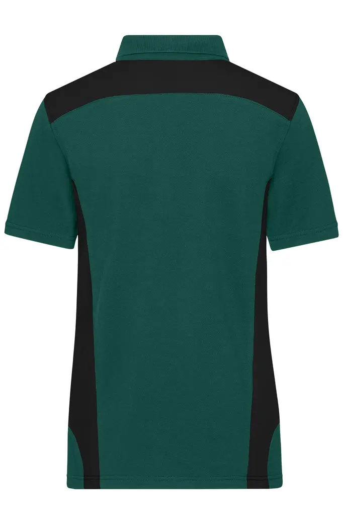 Ženska polo majica JN1825 dark-green/black XS-3