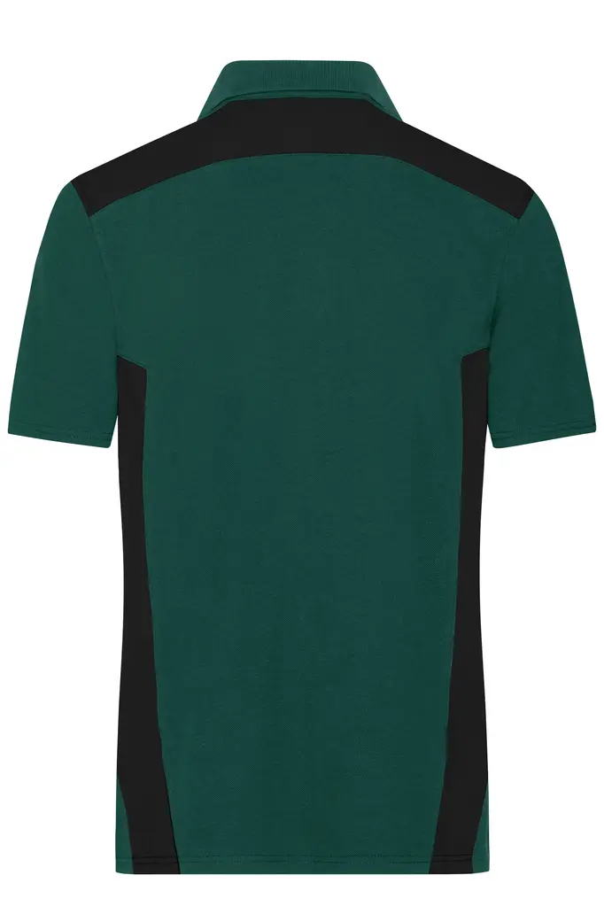 Muška polo majica JN1826 dark-green/black XS-3