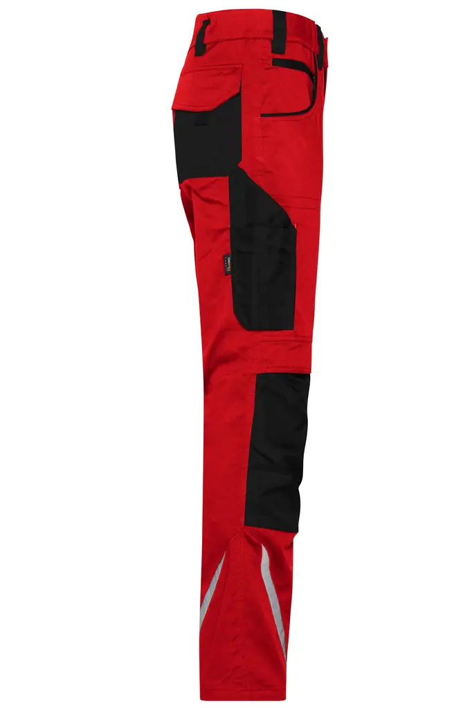 Radne slim hlače JN1832 red/black 25-2