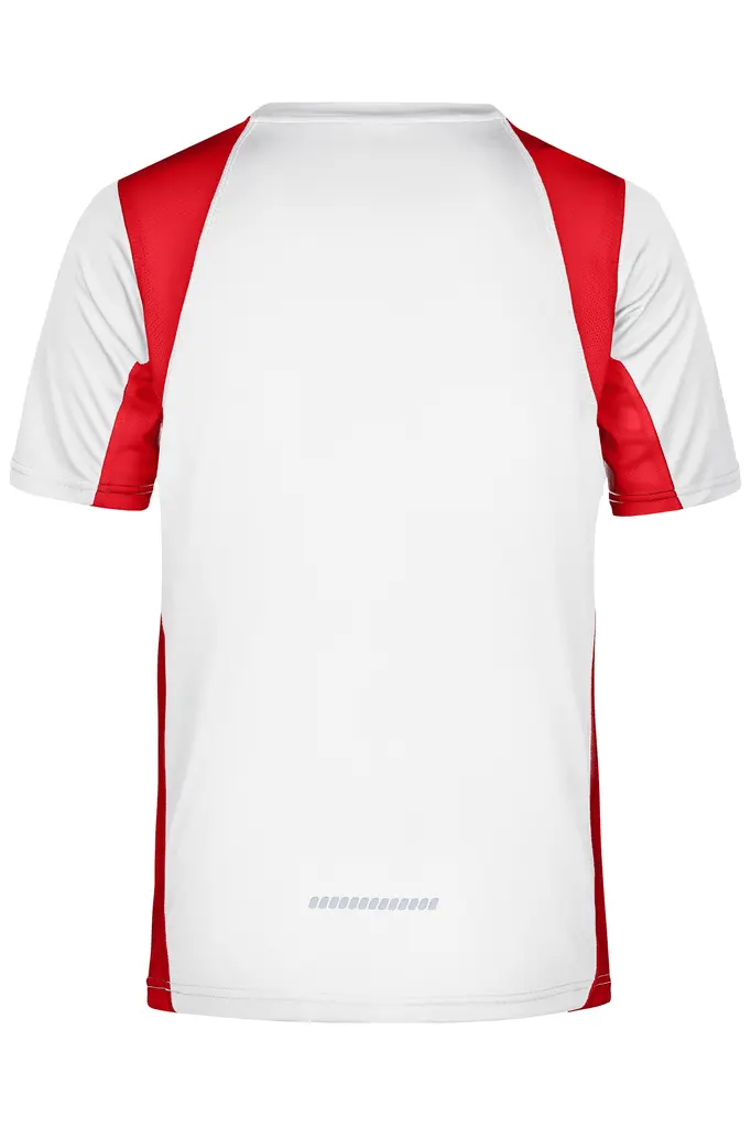 Majica za trčanje JN306 white/red S-3