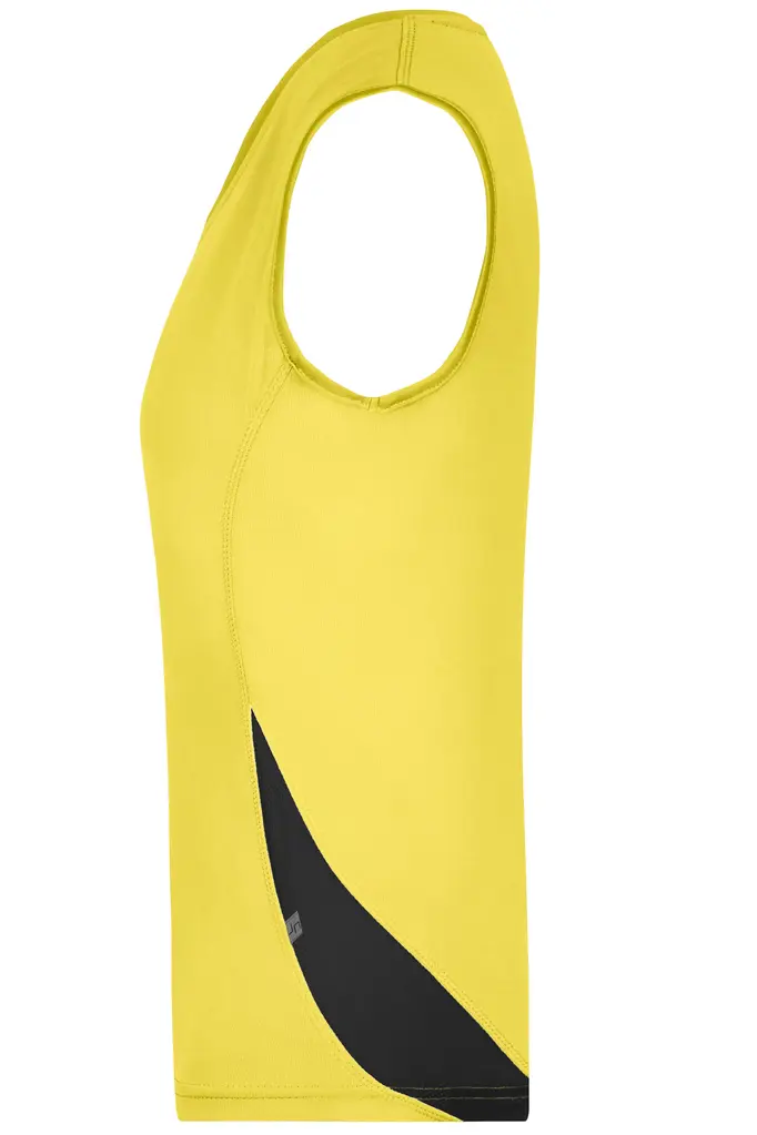 Ženska majica za trčanje JN315 yellow/black S-1