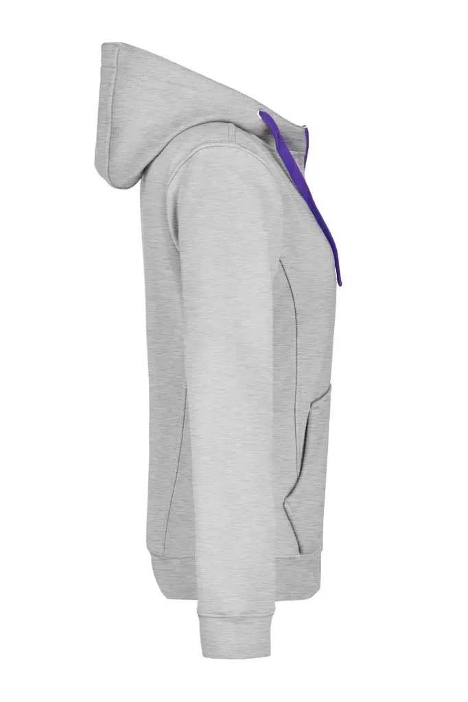 Ženska jakna JN354 grey-heather/purple S-2