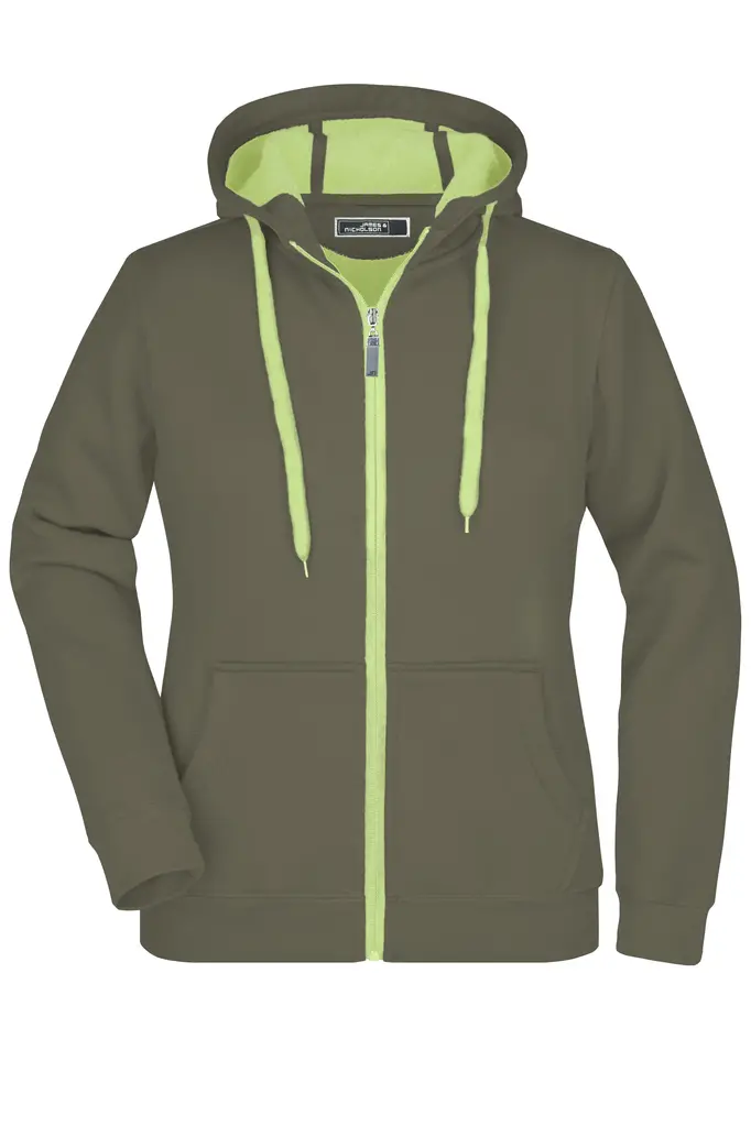 Ženska jakna JN354 olive/lime-green S-0