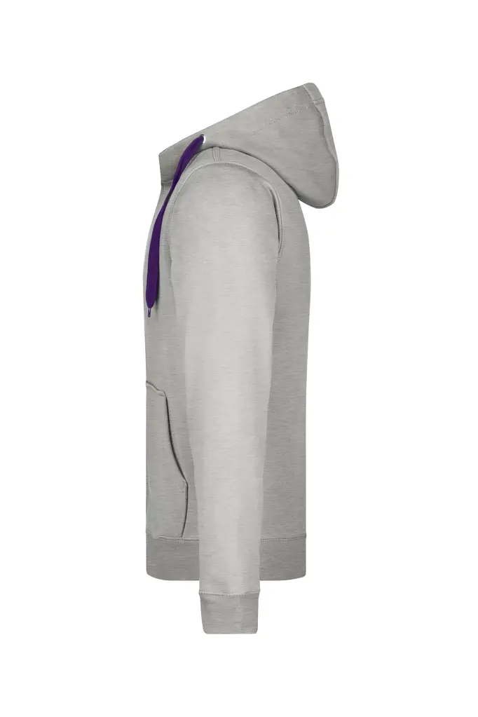 Muška jakna JN355 grey-heather/purple S-1