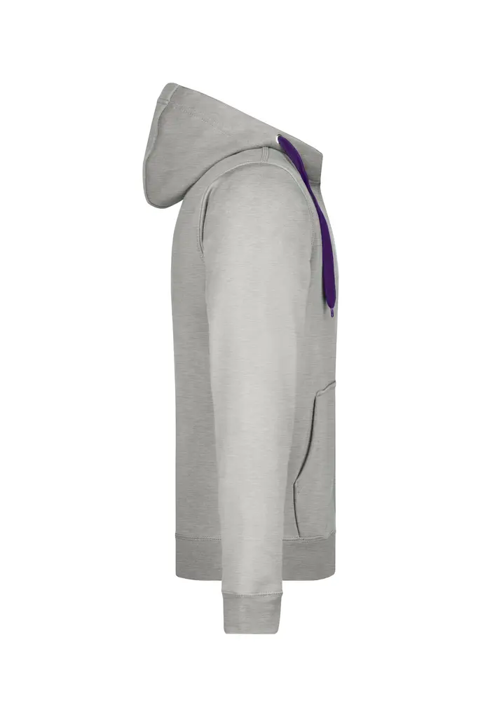 Muška jakna JN355 grey-heather/purple S-2