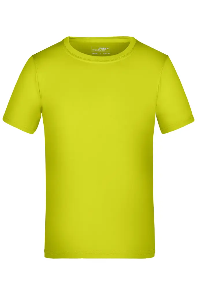 Dječja sportska majica JN358K acid-yellow M-0