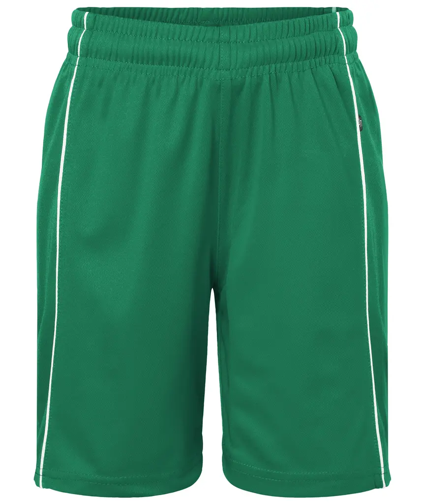 Dječje kratke hlače JN387K green/white XS-0