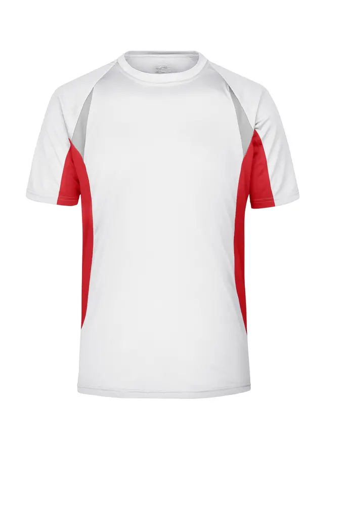 Majica za trčanje JN391 white/red S-0