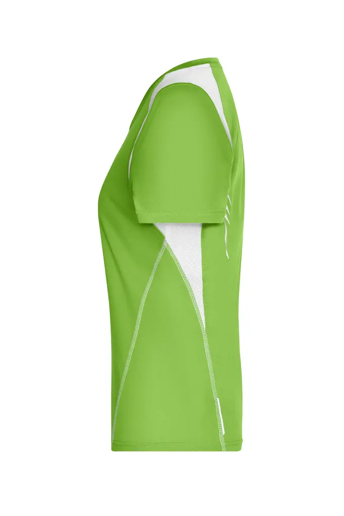 Ženska majica za trčanje JN396 lime-green/white S-1