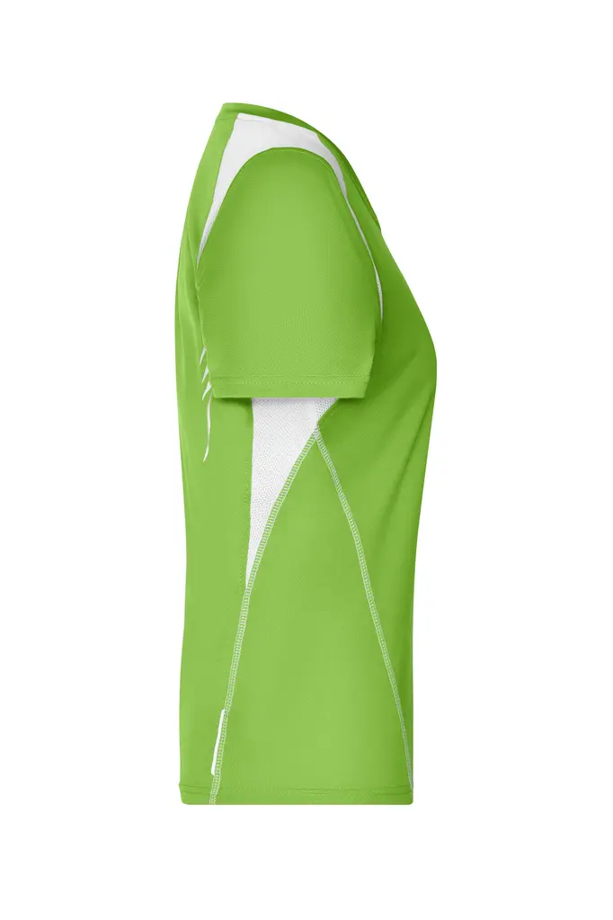 Ženska majica za trčanje JN396 lime-green/white S-2