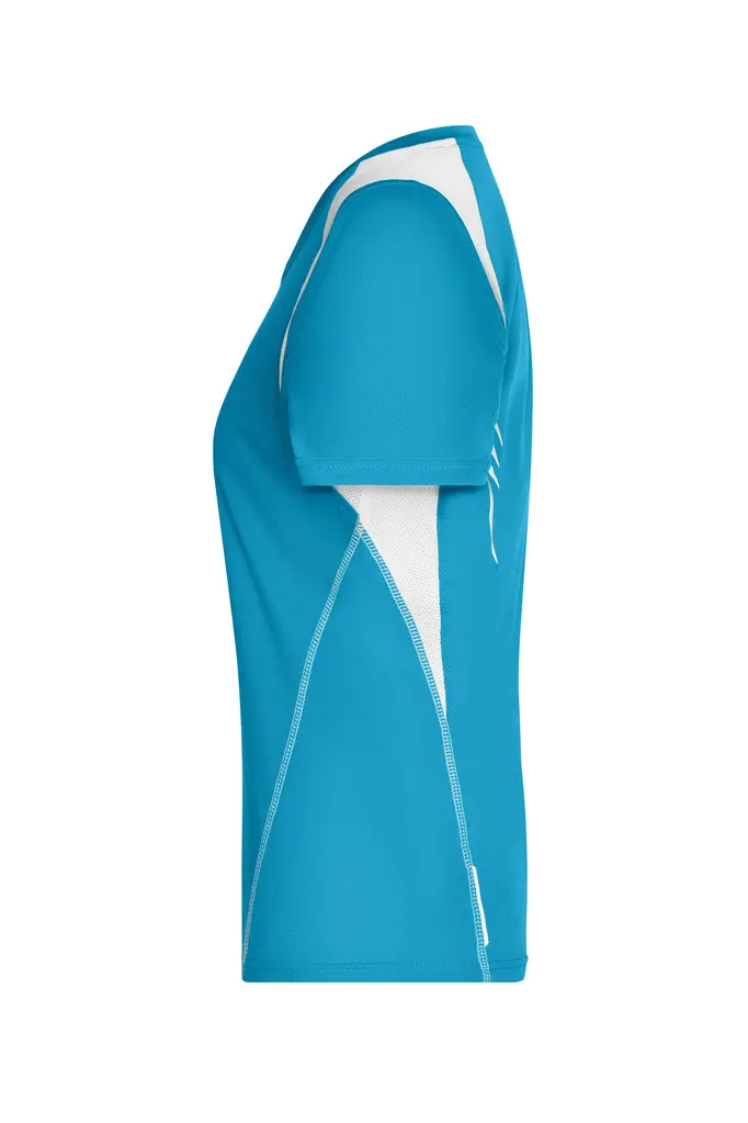 Ženska majica za trčanje JN396 turquoise/white S-1