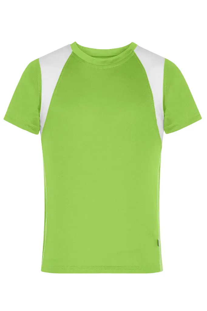 Dječja majica za trčanje JN397K lime-green/white M-0